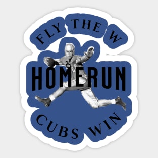 HOMERUN CUBS WIN Sticker